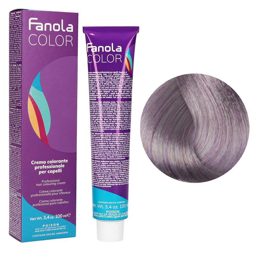 Fanola Hair Color 100 ML 10.2 °F Blonde Platinum Fantasy Violet 096362