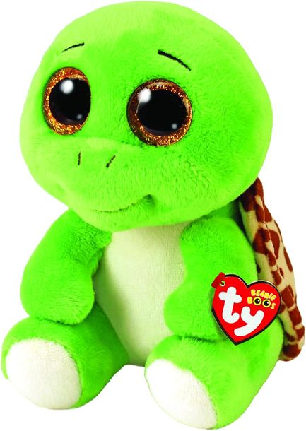Beanie Boos Żółw Duch 15cm Pluszak Miękki Zwierzak Prezent Dla Dzieci