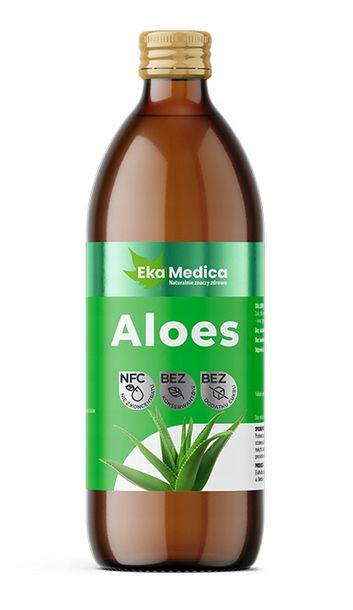 EkaMedica Aloes NFC sok z aloesu, 500 ml -> Wysyłka od 3,99 - odbiór w Żabce