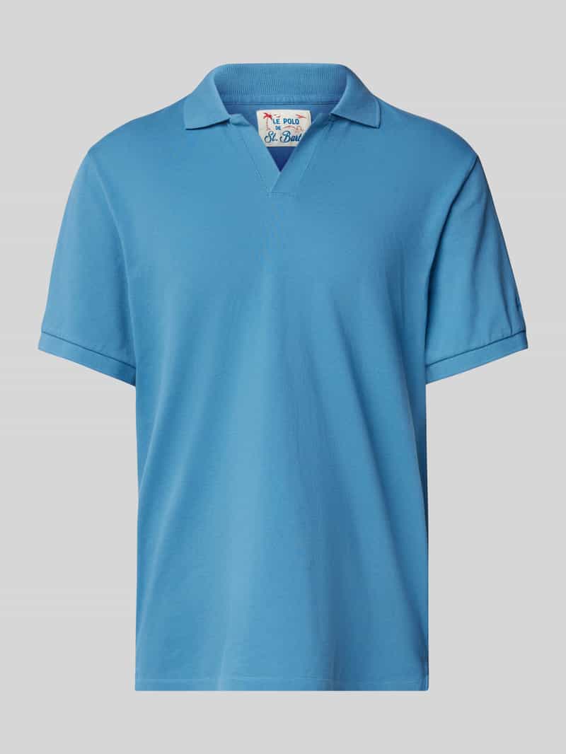 Koszulka polo o kroju regular fit z dekoltem w serek model ‘CHARLES’