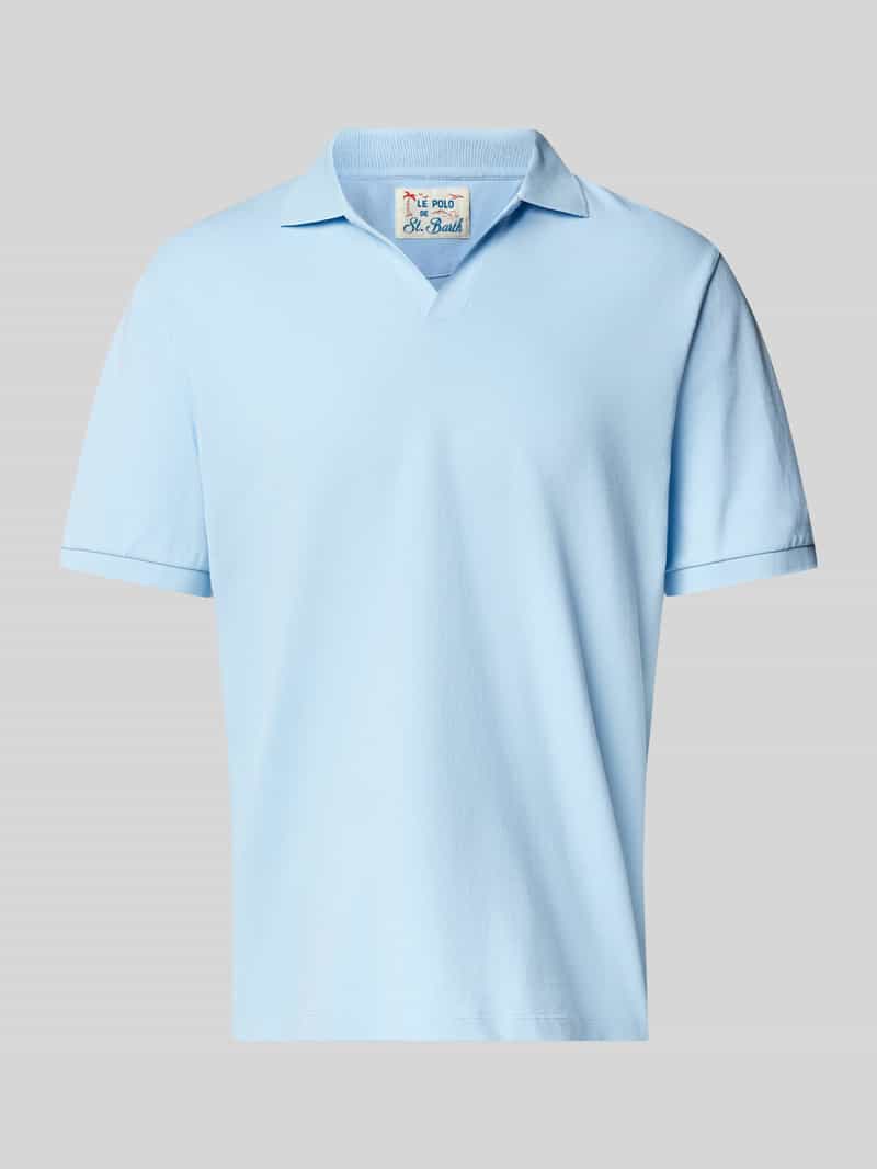 Koszulka polo o kroju regular fit z dekoltem w serek model ‘CHARLES’
