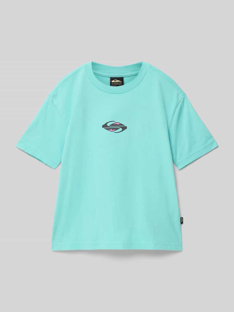 T-shirt z okrągłym dekoltem model 'GLOBAL HEAT’