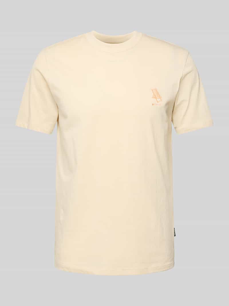 T-shirt z wyhaftowanym detalem model ‘JEPPE’