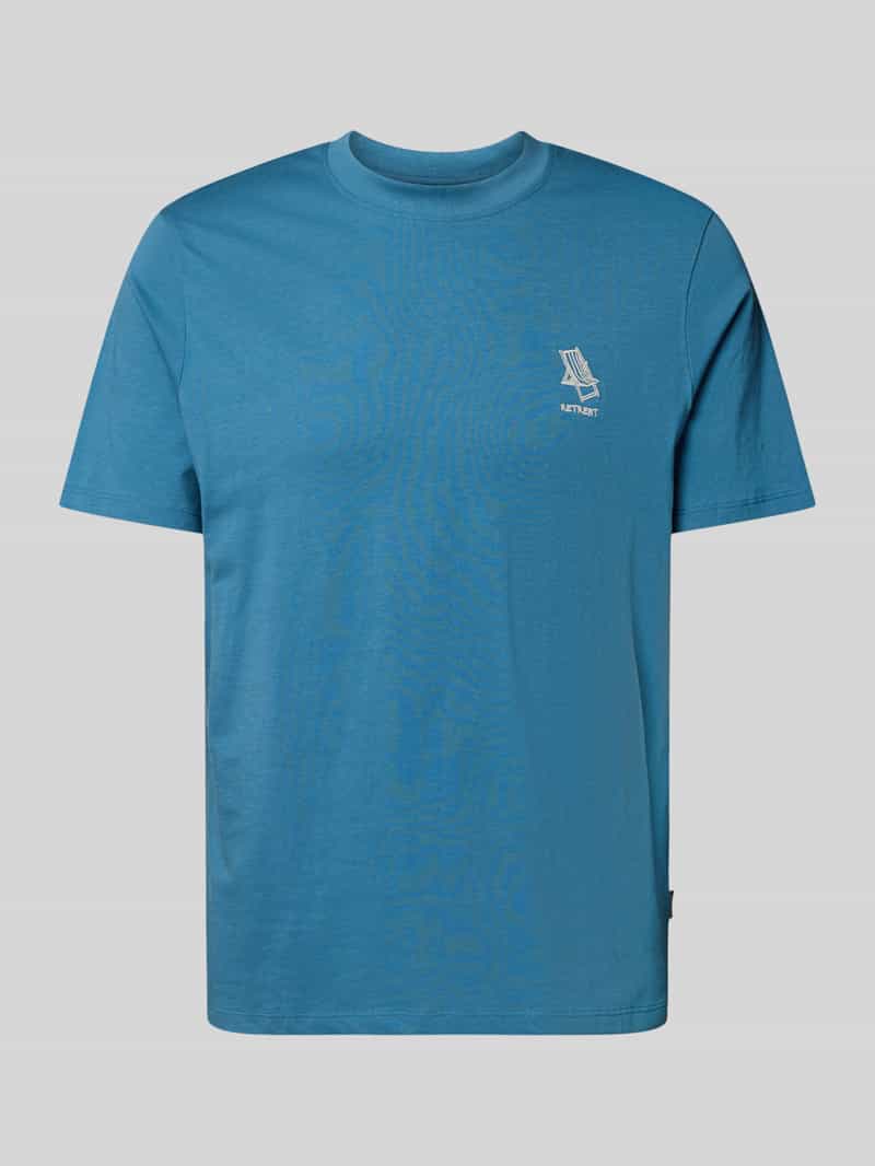 T-shirt z wyhaftowanym detalem model ‘JEPPE’