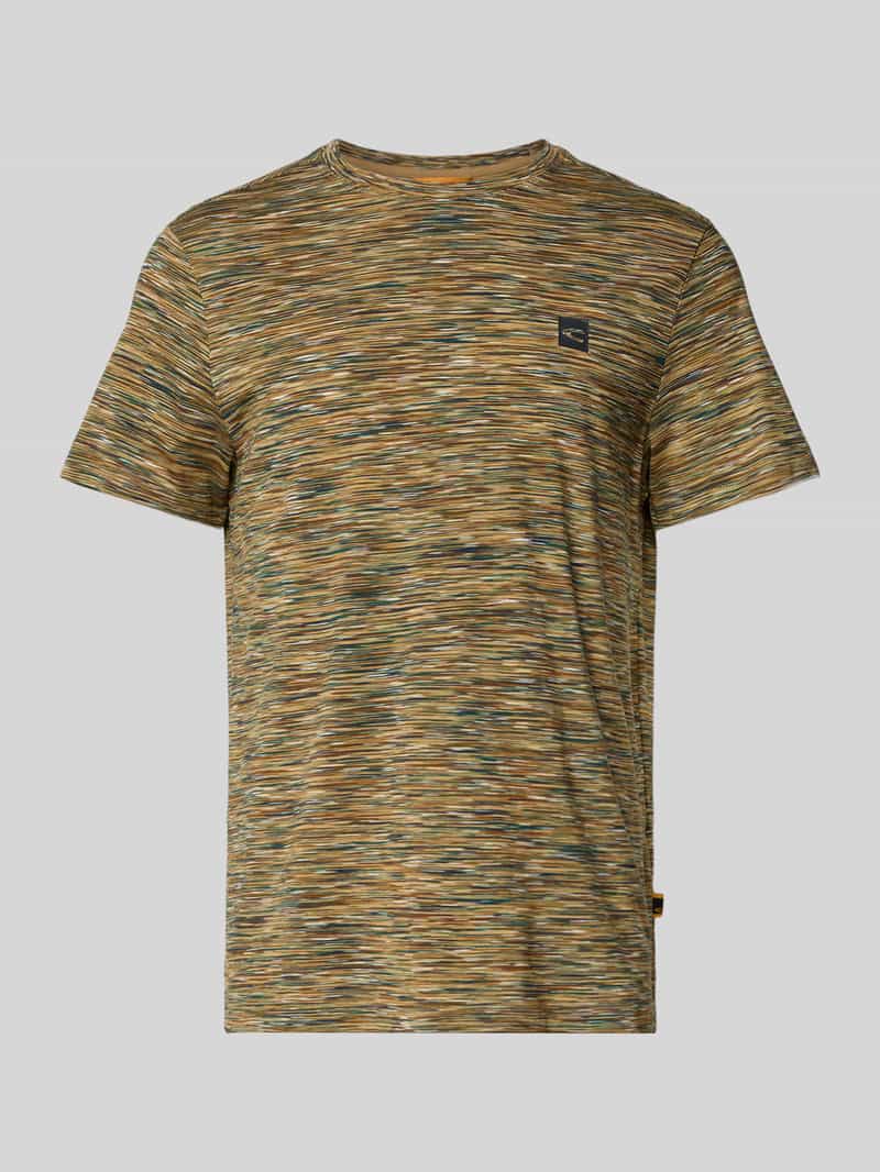 T-shirt z nadrukiem z logo model ‘Multiyarn’