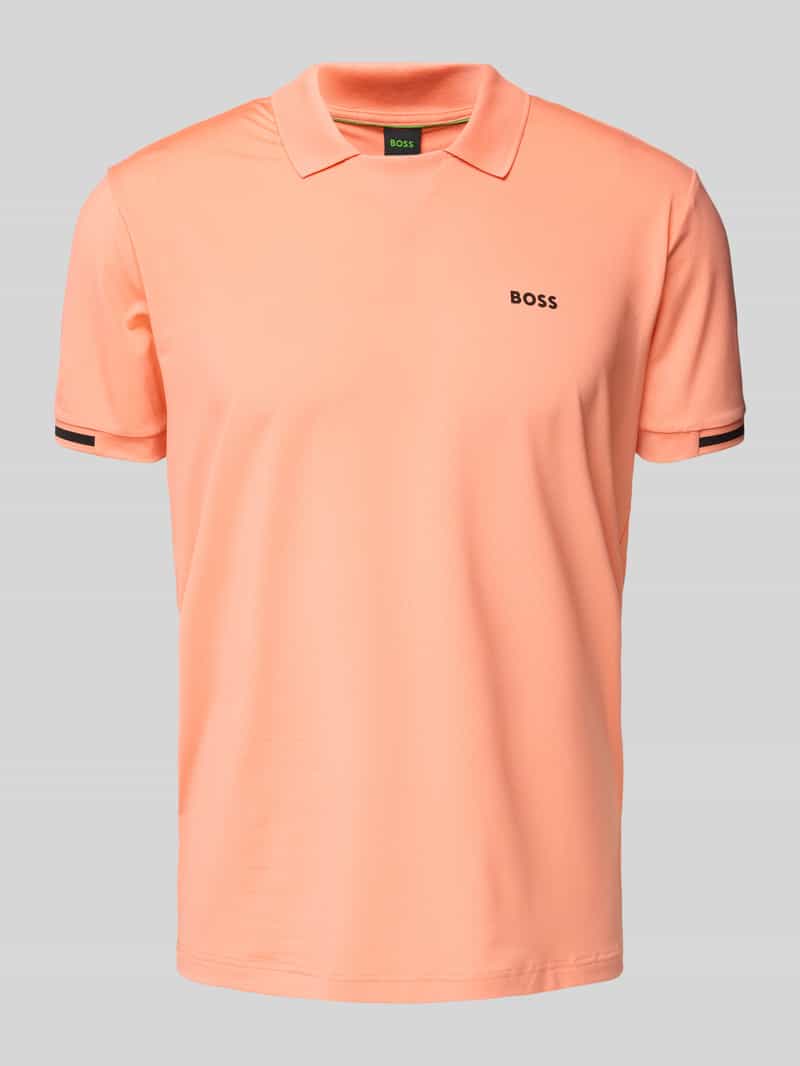 Koszulka polo o kroju regular fit z nadrukiem z logo model ‘Palle’