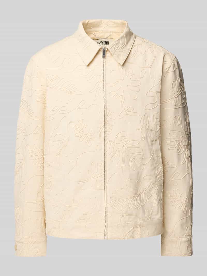 Kurtka z zamkiem błyskawicznym i wpuszczanymi kieszeniami model ‘RIKKA’