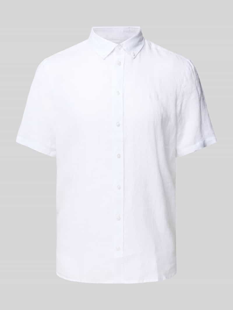 Koszula casualowa o kroju slim fit z kołnierzykiem typu button down model ‘Anton’