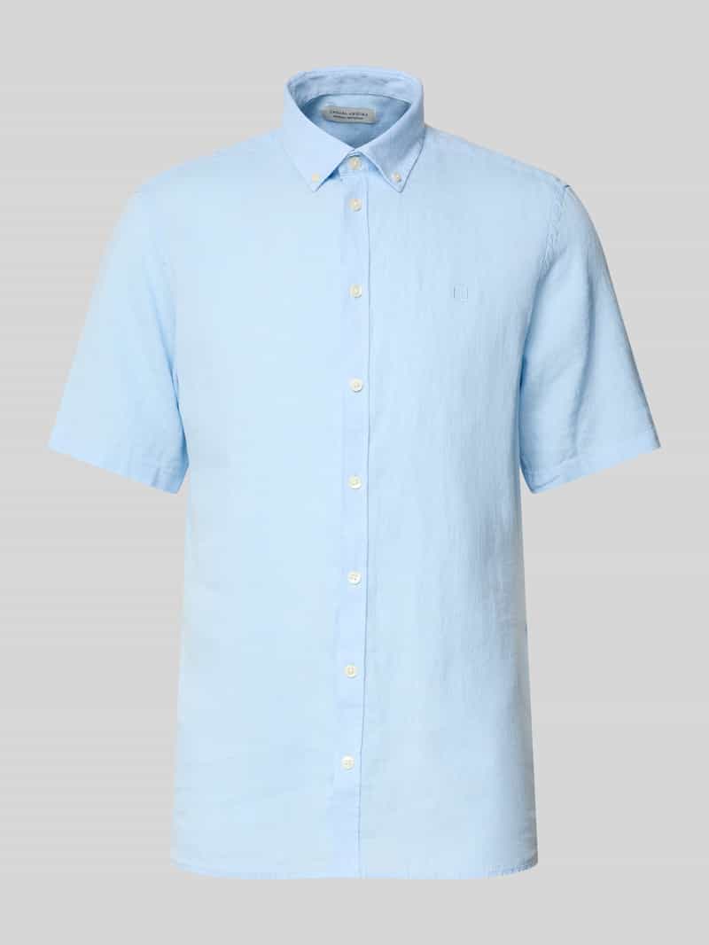 Koszula casualowa o kroju slim fit z kołnierzykiem typu button down model ‘Anton’