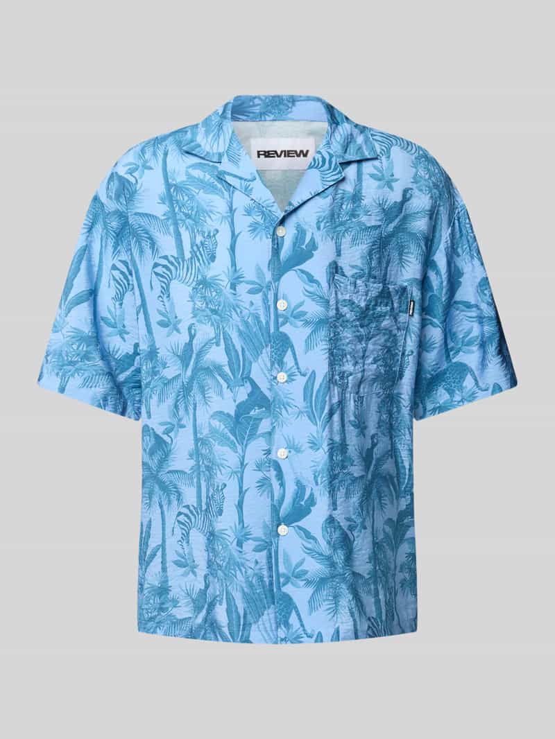 Koszula casualowa z listwą guzikową