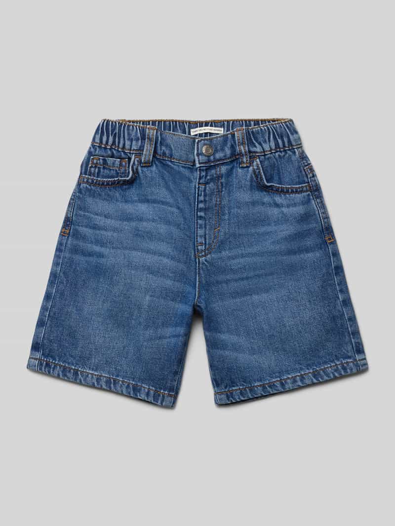Szorty jeansowe o kroju regular fit z czystej bawełny