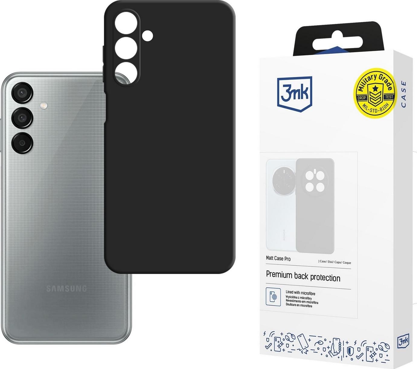 3mk Matt Case Pro do Samsung Galaxy M15 5G