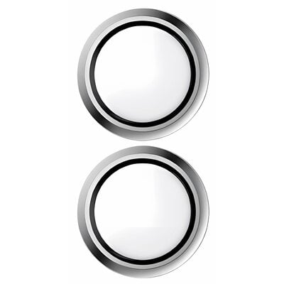 Szkło hartowane na obiektyw HAMMER GLASS Lens Protector do Apple iPhone 14/14 Plus Srebrny