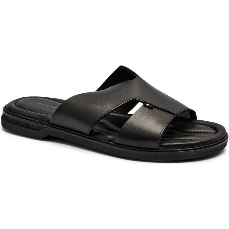 Tommy Hilfiger Skórzane klapki
