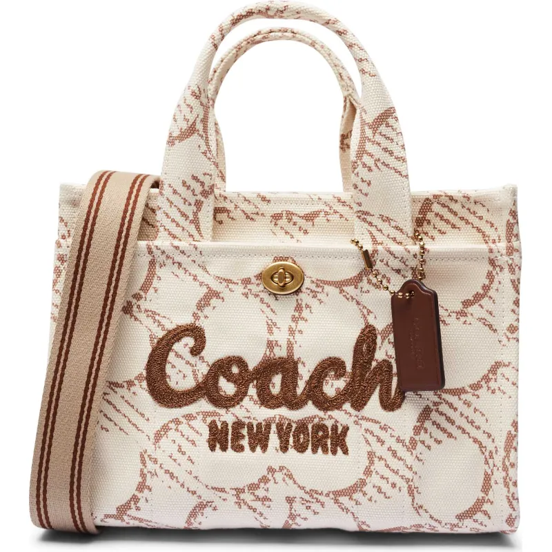 Coach Kuferek CANVAS z dodatkiem skóry