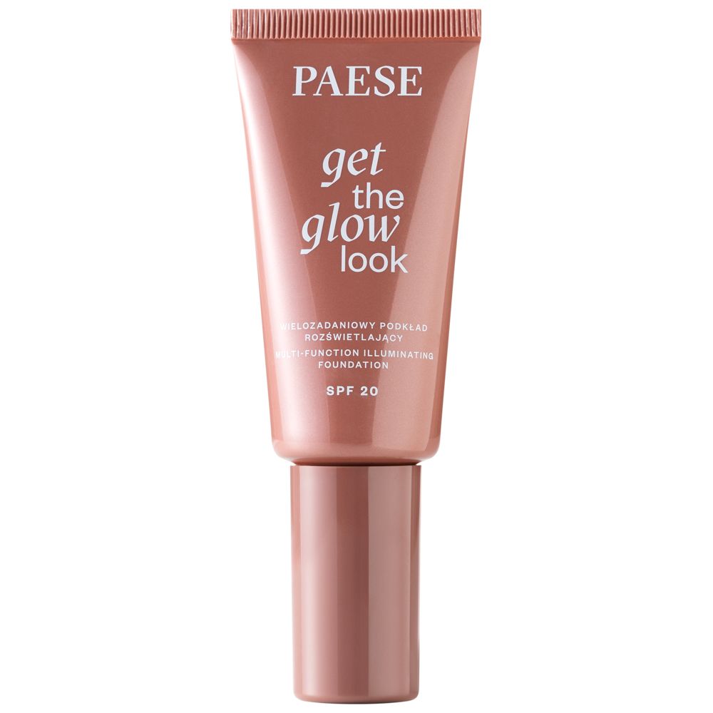 PAESE Get The Glow Look wielozadoniowy podkład rozświetlający 1N Light Beige 30ml