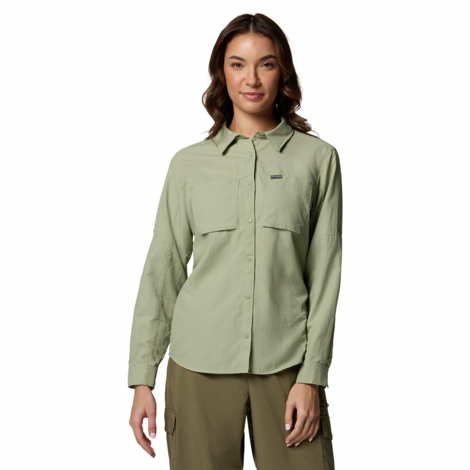 Damska koszula Columbia Skien Valley Long Sleeve Shirt safari - L