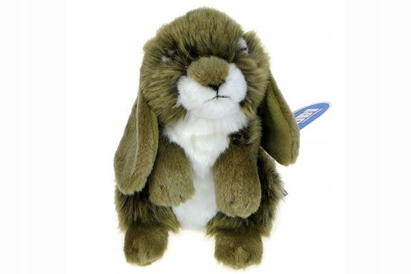 ZOO: Maskotka Królik miniaturka 18cm 48747 brązowy