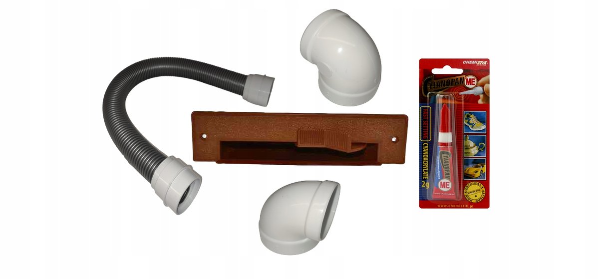 Szufelka automatyczna VACPAN JASNY BRĄZ PRZYŁĄCZE