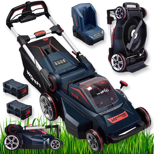 Diaway KOSIARKA AKUMULATOROWA DO TRAWY 84V NA BATERIE ELEKTRYCZNA ŁADOWARKA MOCNA