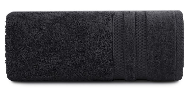 Ręcznik Porto 30x50 czarny 500 g/m2 frotte