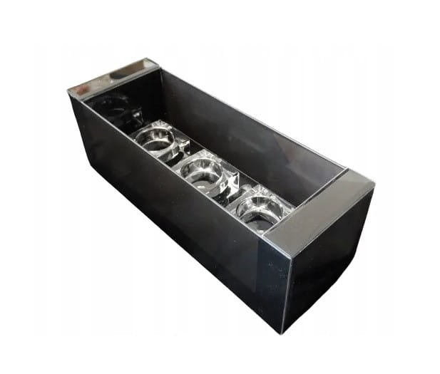 Świecznik na podgrzewacze tealighty 3 świece