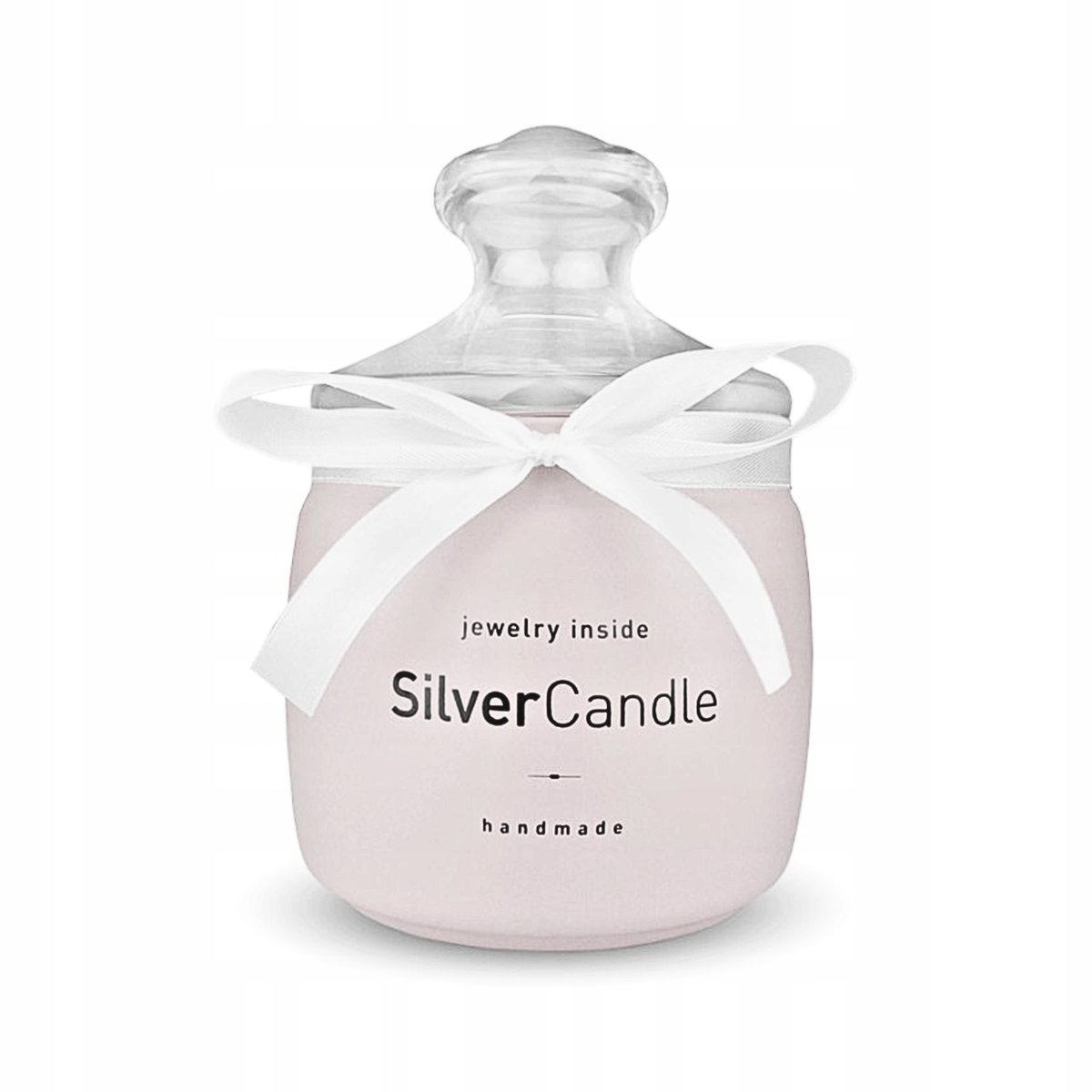 ŚWIECA ZAPACHOWA SILVERCANDLE HANDMADE CAFFEE LATTE BIŻUTERIA NASZYJNIK
