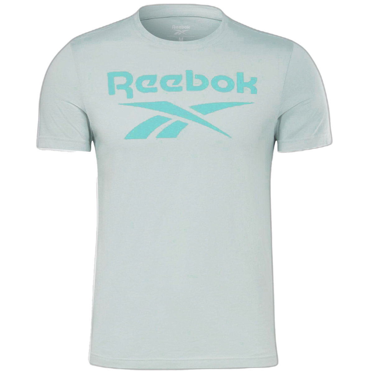 Reebok t-shirt męski klasyczny seledynowy HJ9966 S