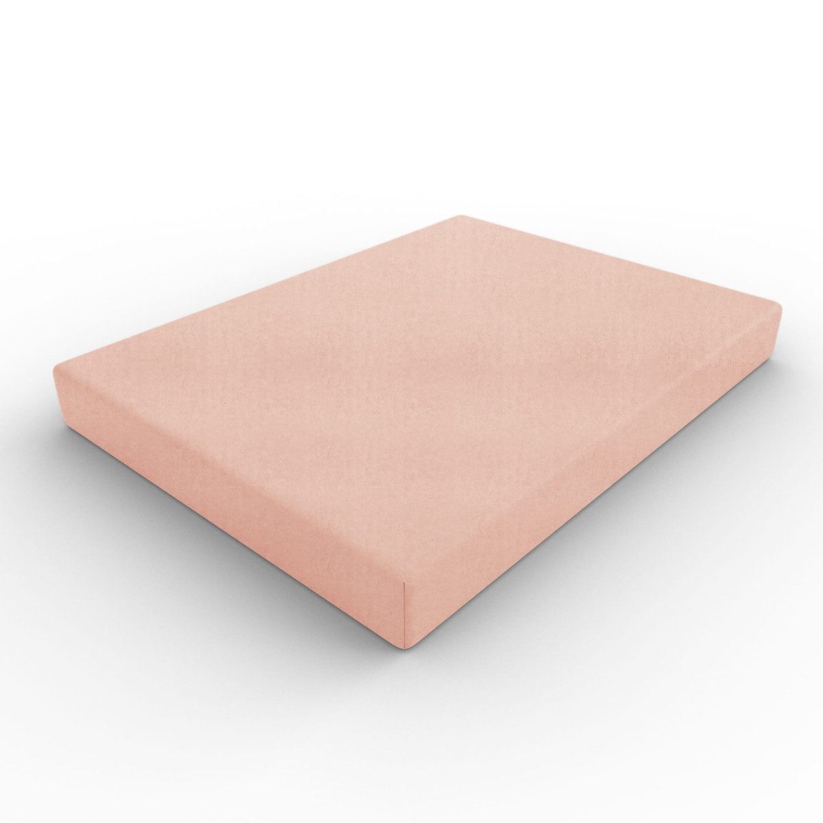 Spod Igły i Nitki Prześcieradło Frotte z gumką 200x220 cm łososiowe