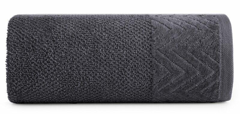 Ręcznik Loren 30x50 grafitowy 500 g/m2 frotte