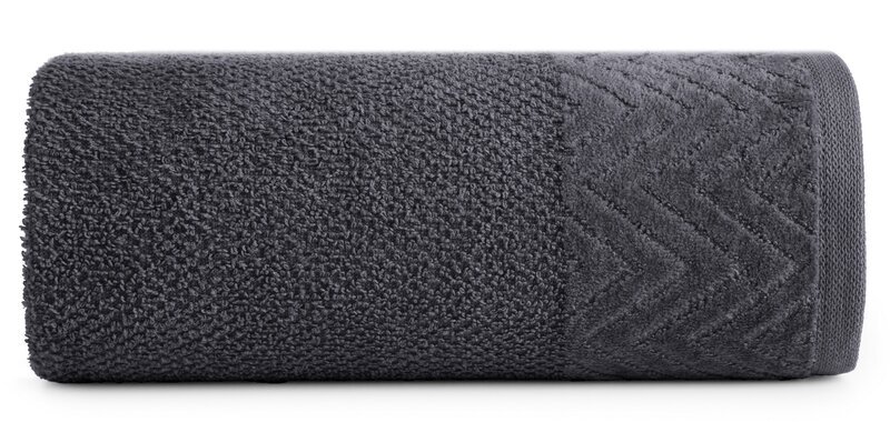 Ręcznik Loren 50x90 grafitowy 500g/m2 frotte