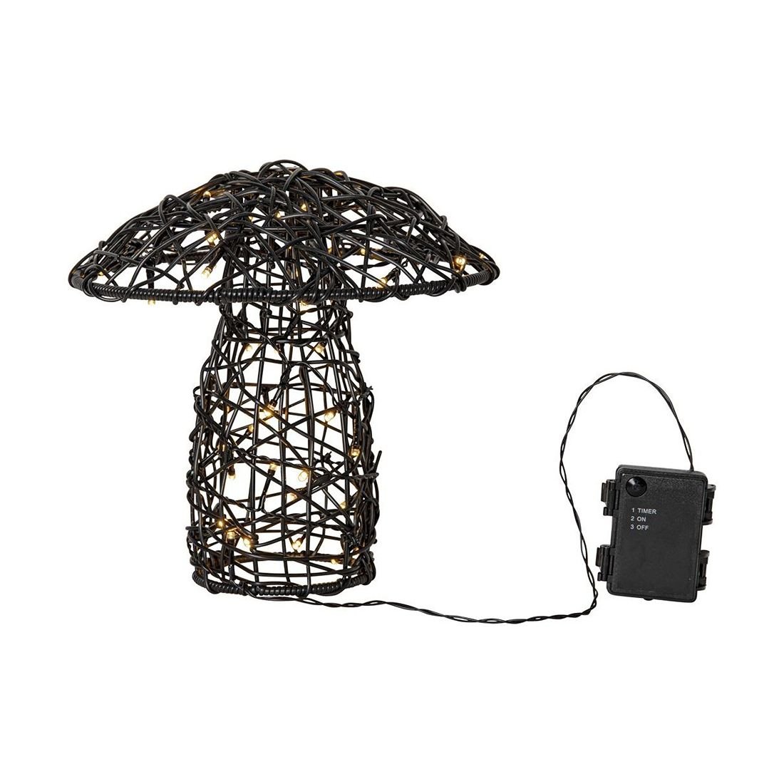 Dekoracja ogrodowa Grzybek LED OTTO na baterie 26 cm