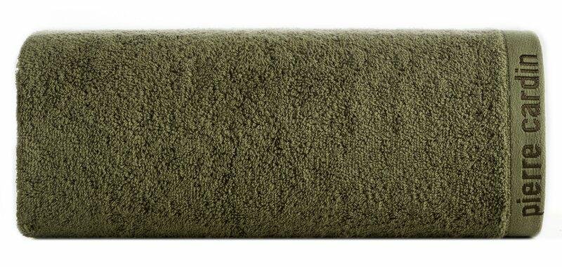 Ręcznik Evi 50x90 oliwkowy ciemny 430g/m2 Pierre Cardin