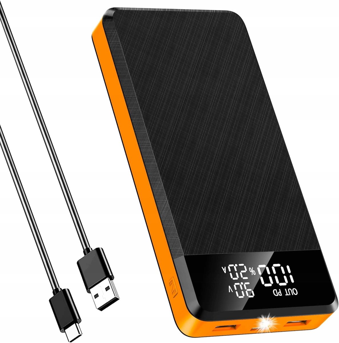 POWERBANK VOGHERB 30000 mAh 9V 12V USB-C, USB, Micro USB szybkie ładowanie