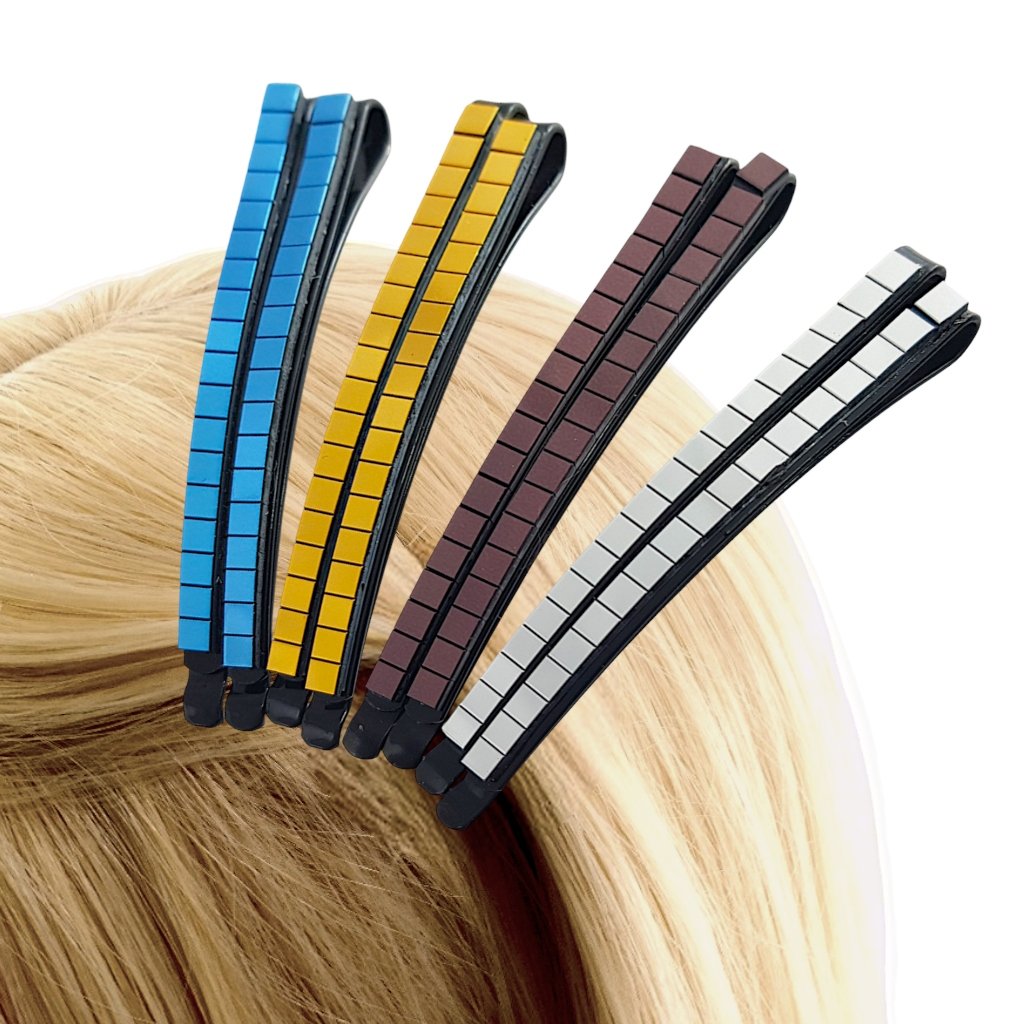 Wsuwki do włosów Metalowe Kolorowe