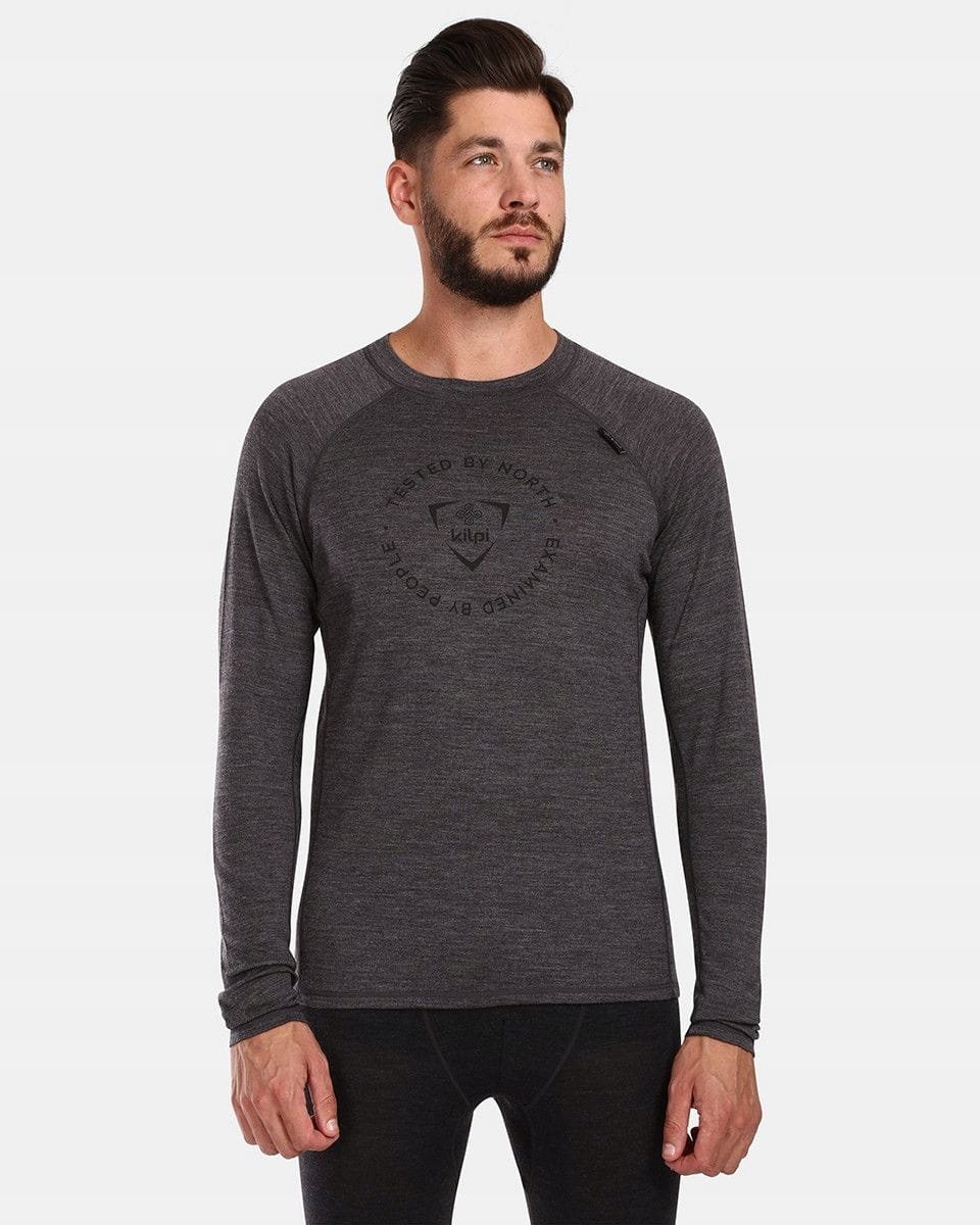 KILPI Koszulka termiczna merino MAVORA granat [Rozmiar XXL]