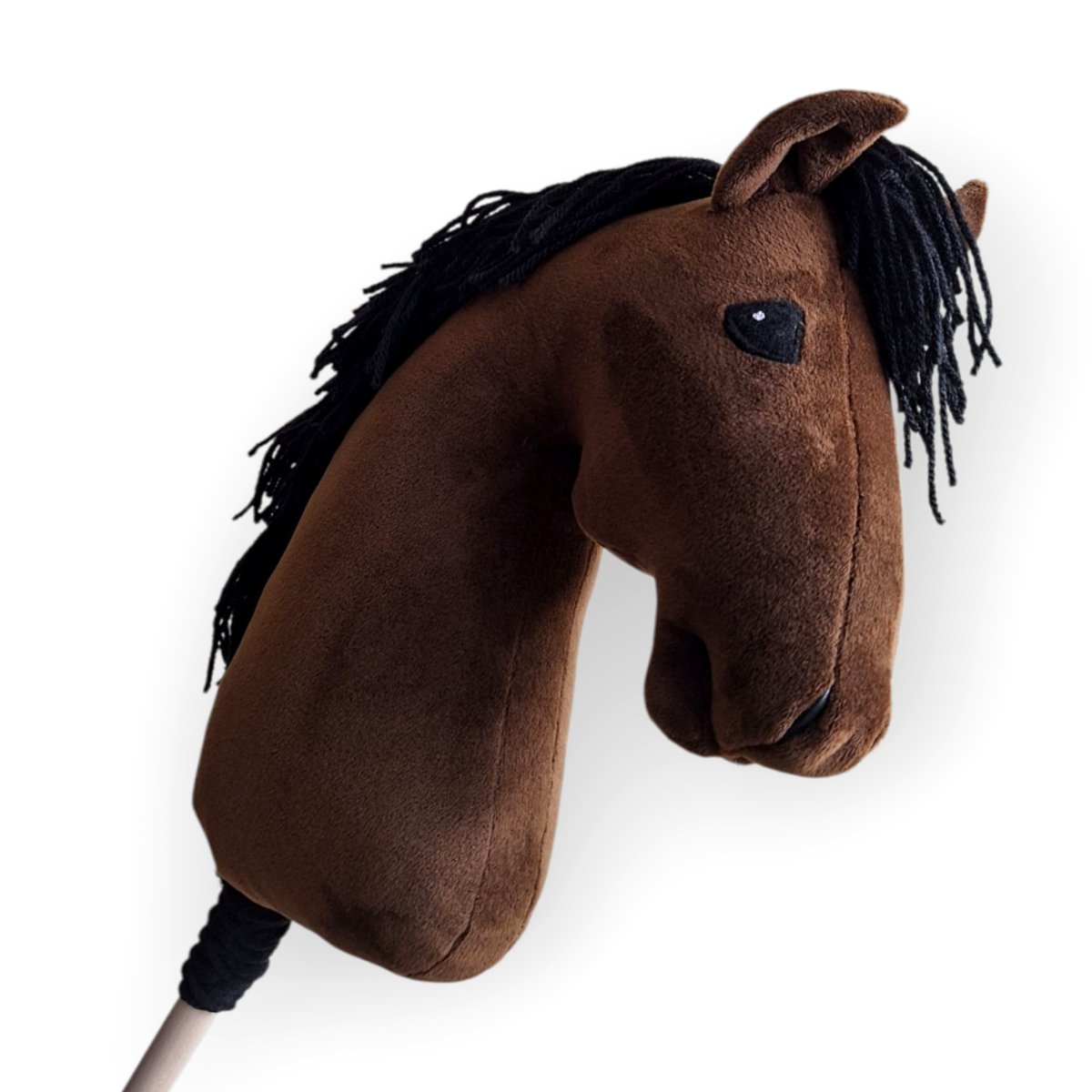 Hobby horse a3 -koń na kiju -Gniady-srokacz