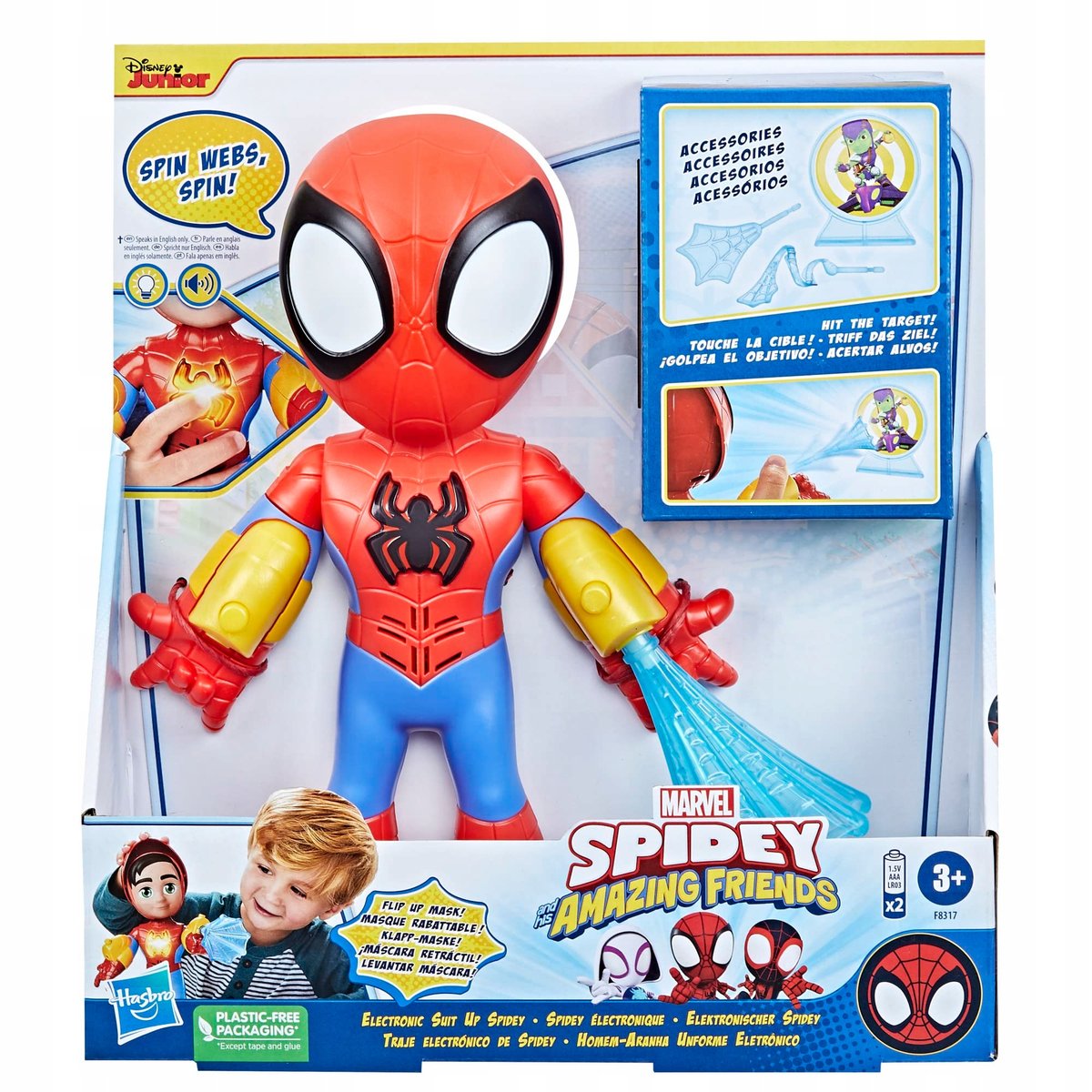 Marvel Amazing Friends Spidey Figurka Interaktywna