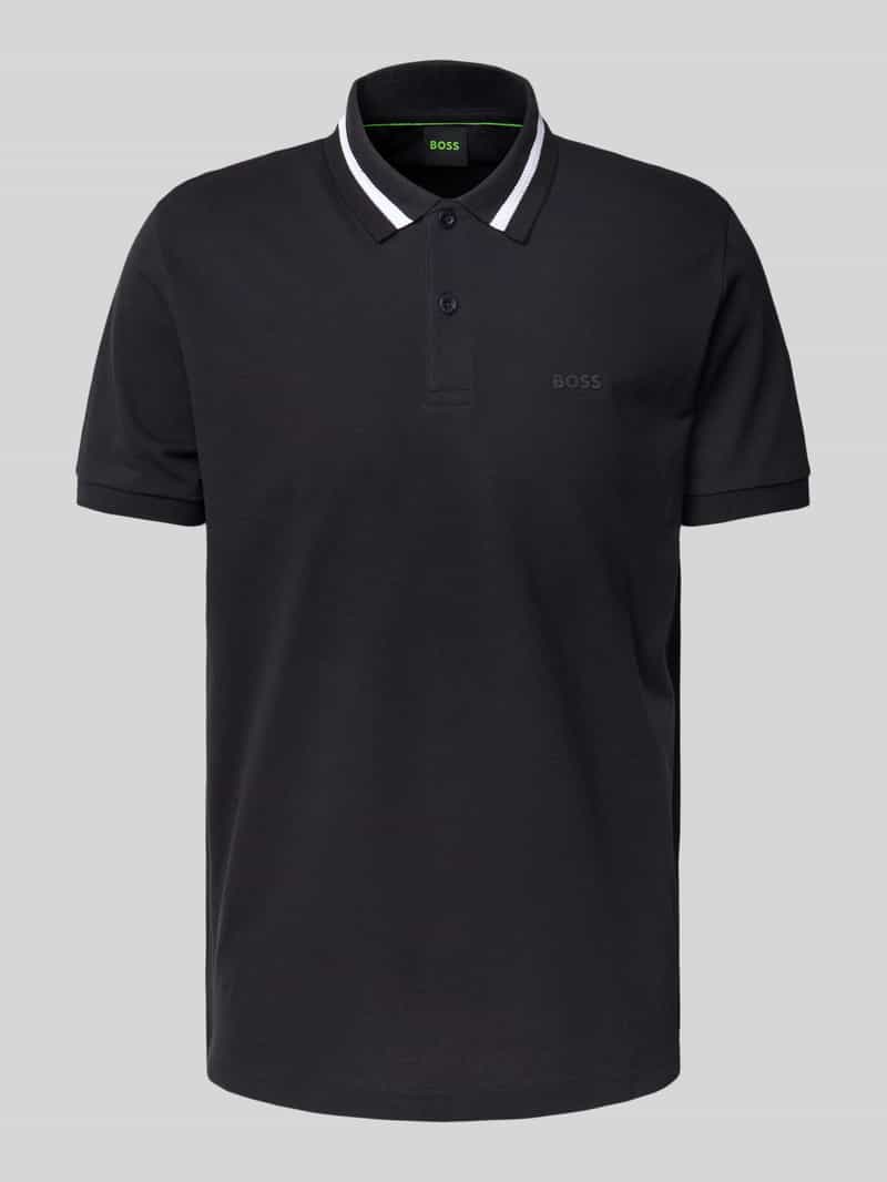 Koszulka polo o kroju regular fit z nadrukiem z logo model ‘Paddy’