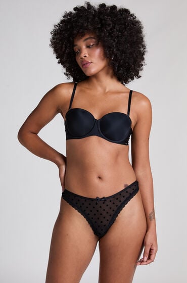 Hunkemöller Stringi Phoebe Czarny