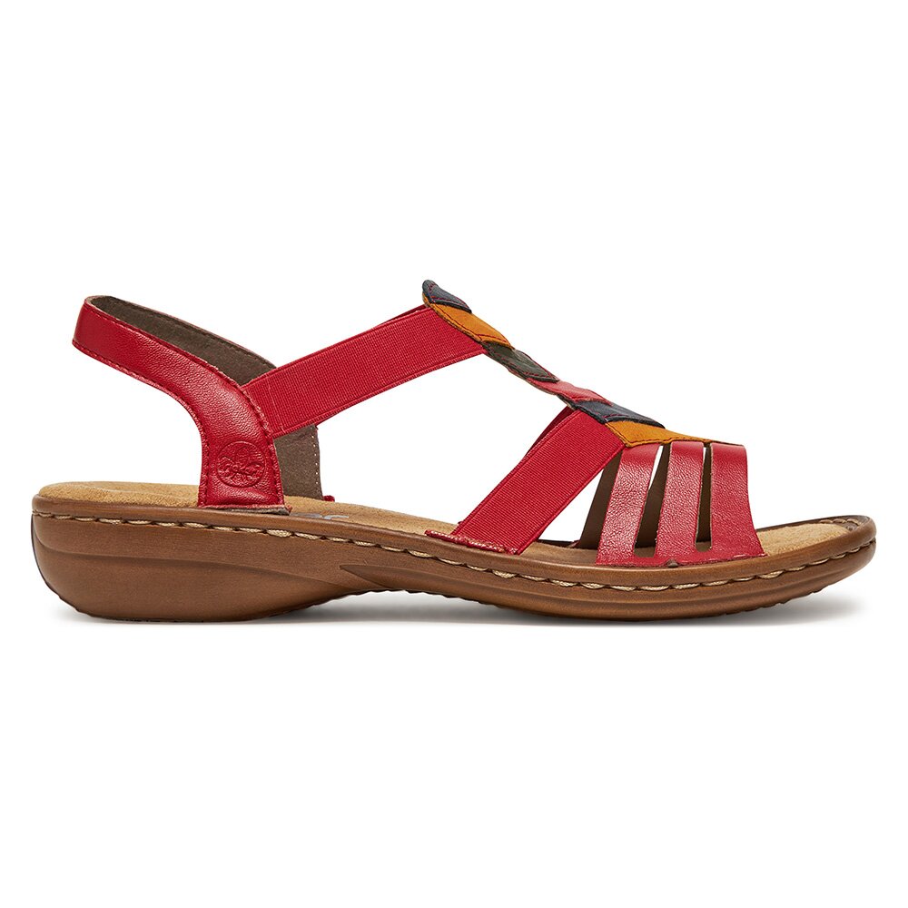 RIEKER 60804-33 Czerwony