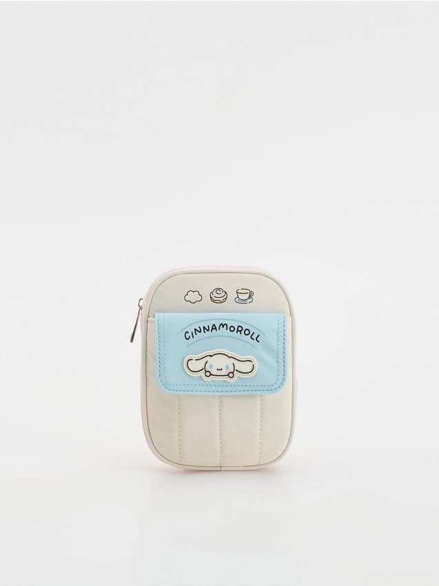 Reserved - Saszetka Cinnamoroll - złamana biel