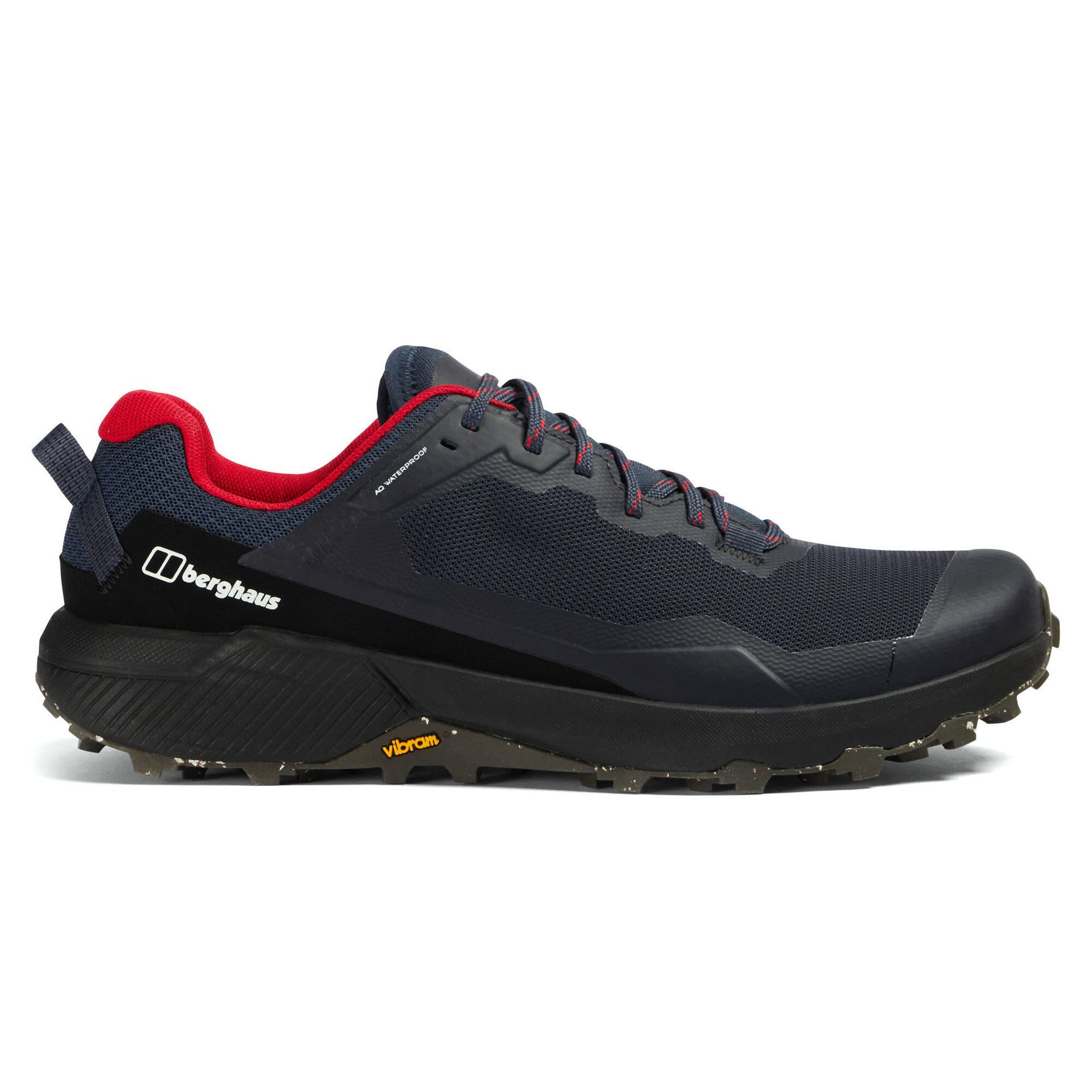 Berghaus Męskie buty trekkingowe Revolute Active, Ciemnoniebieski czarny, 40.5 EU