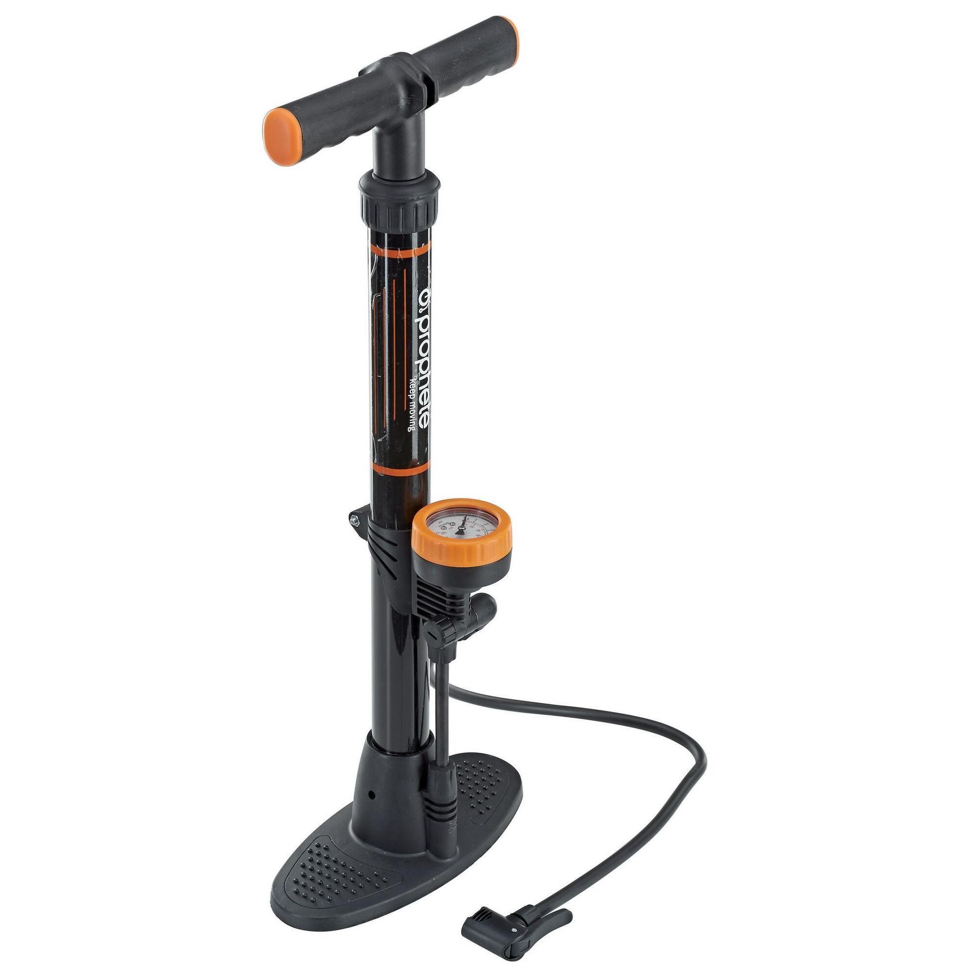 Prophete Stand pompa powietrza z manometrem długość 560 MM obudowa z tworzywa sztucznego i głowicą do wszystkich zaworów, 546 Duo 2077798