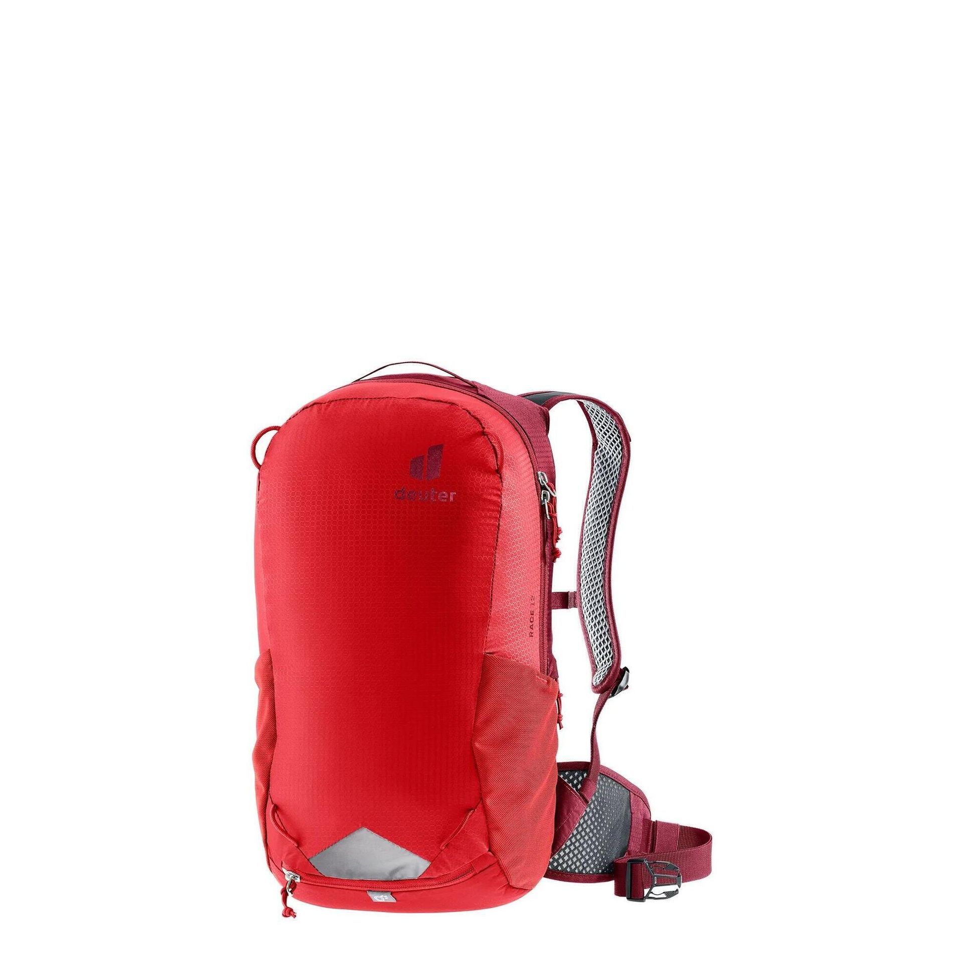 Plecak rowerowy Deuter Race 12 l - cherry / masala
