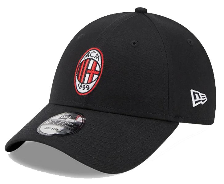 Czapka z daszkiem NEW ERA AC Milan 9FORTY czarna