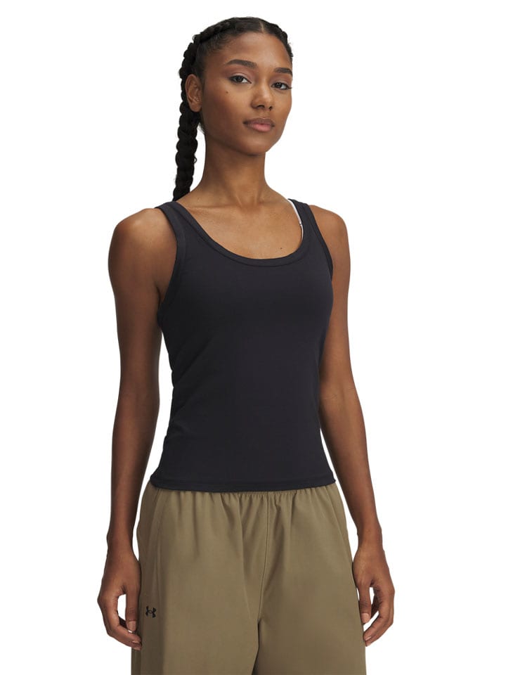 Under Armour Top w kolorze czarnym