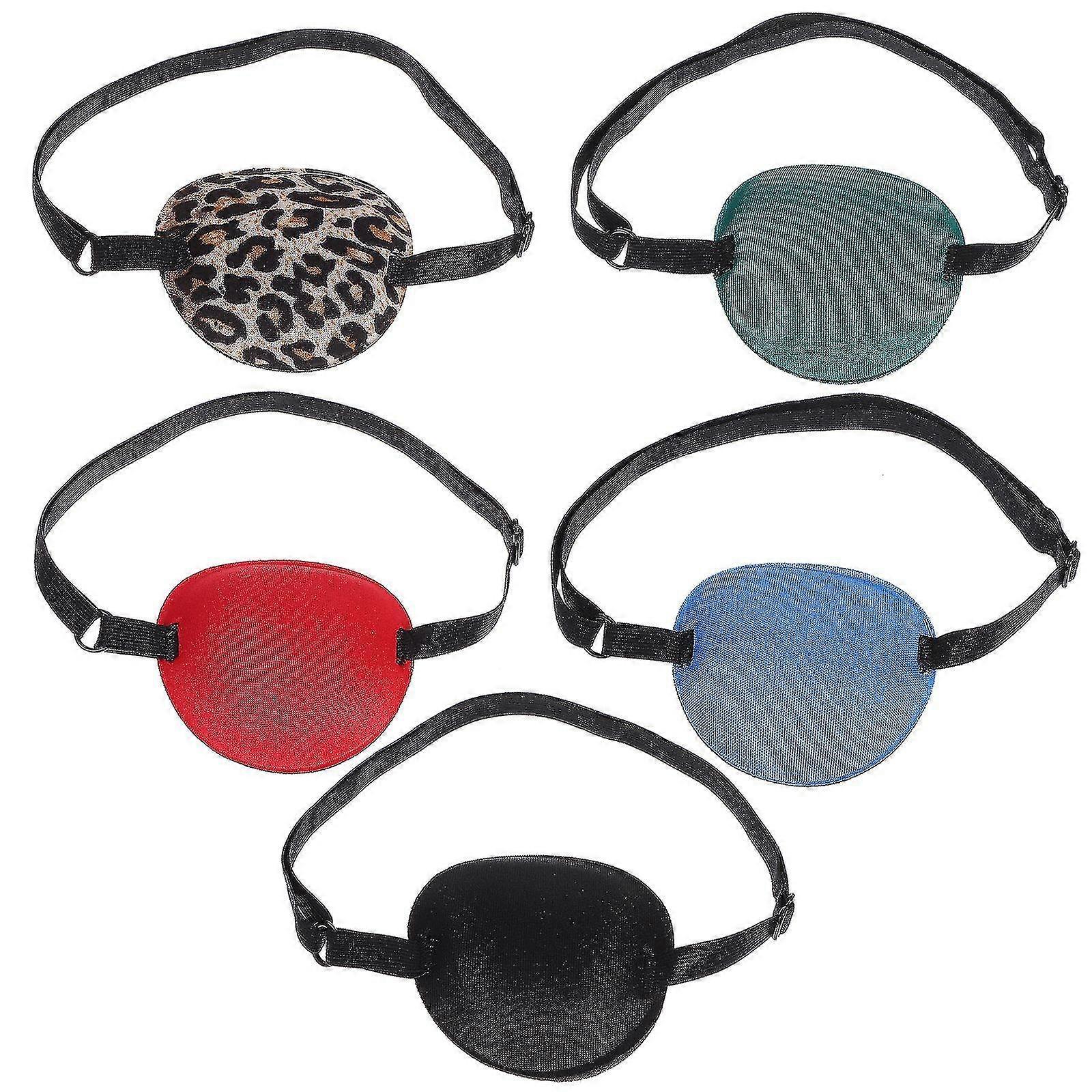 10 szt. masek na pojedyncze oczy dla dorosłych, regulowane elastyczne opaski na oczy, maska na oczy, opaska na oczy, amblyopia, zez domyślny