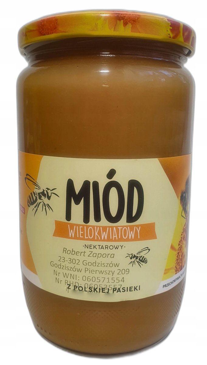Miód wielokwiatowy z pasieki