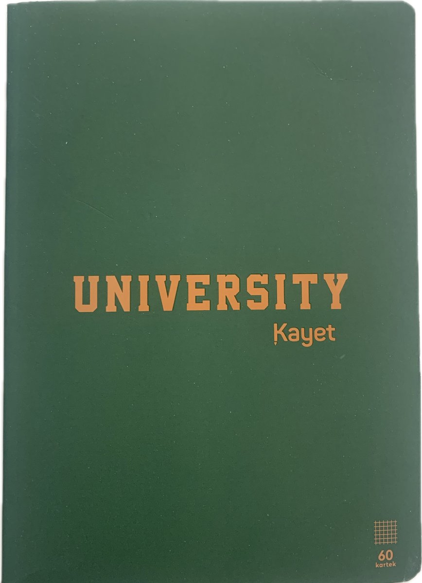 Zeszyt w kratkę A5 Kayet 60 kartek